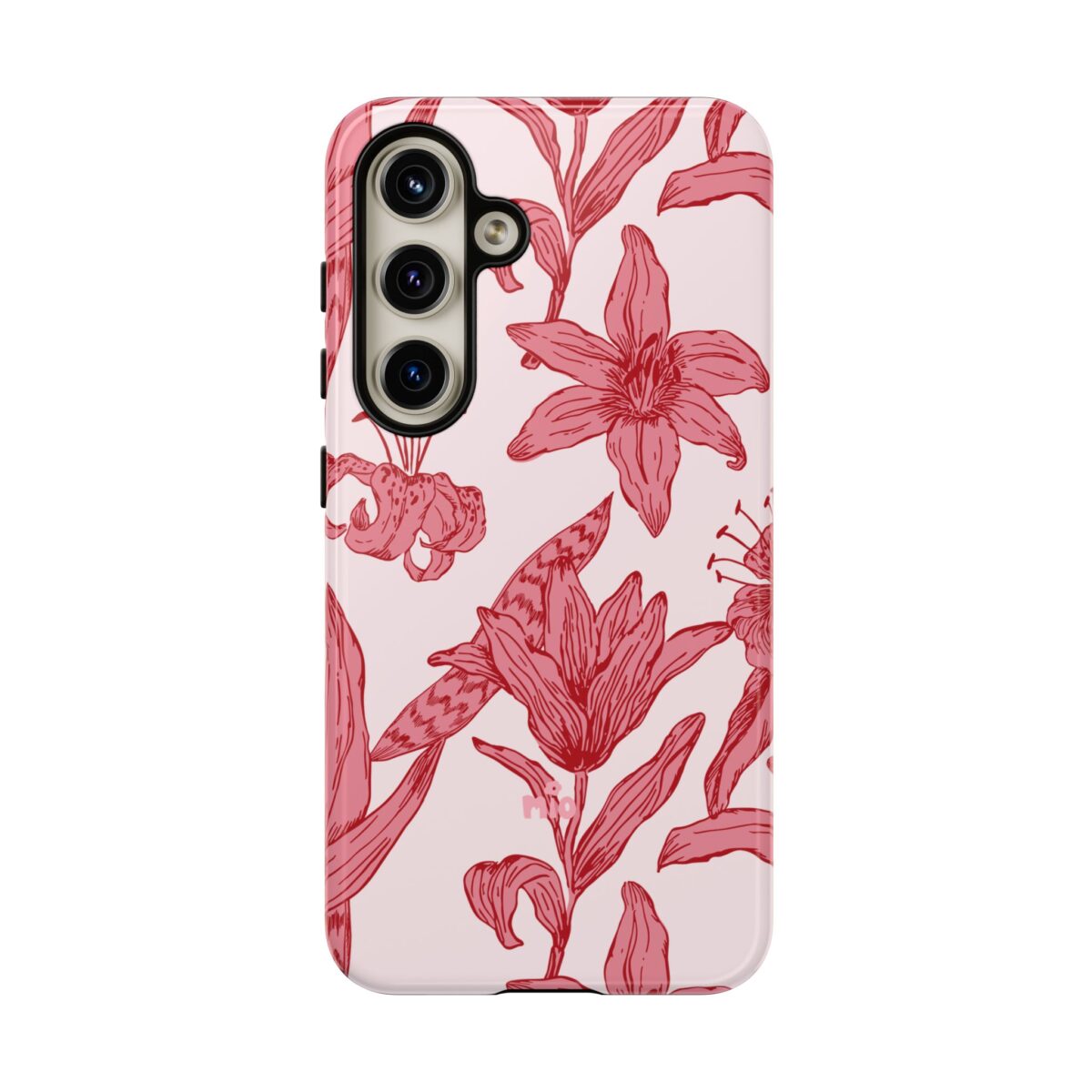 Lily| Feminine Pink floral phone case Lily| Feminine Pink floral phone case