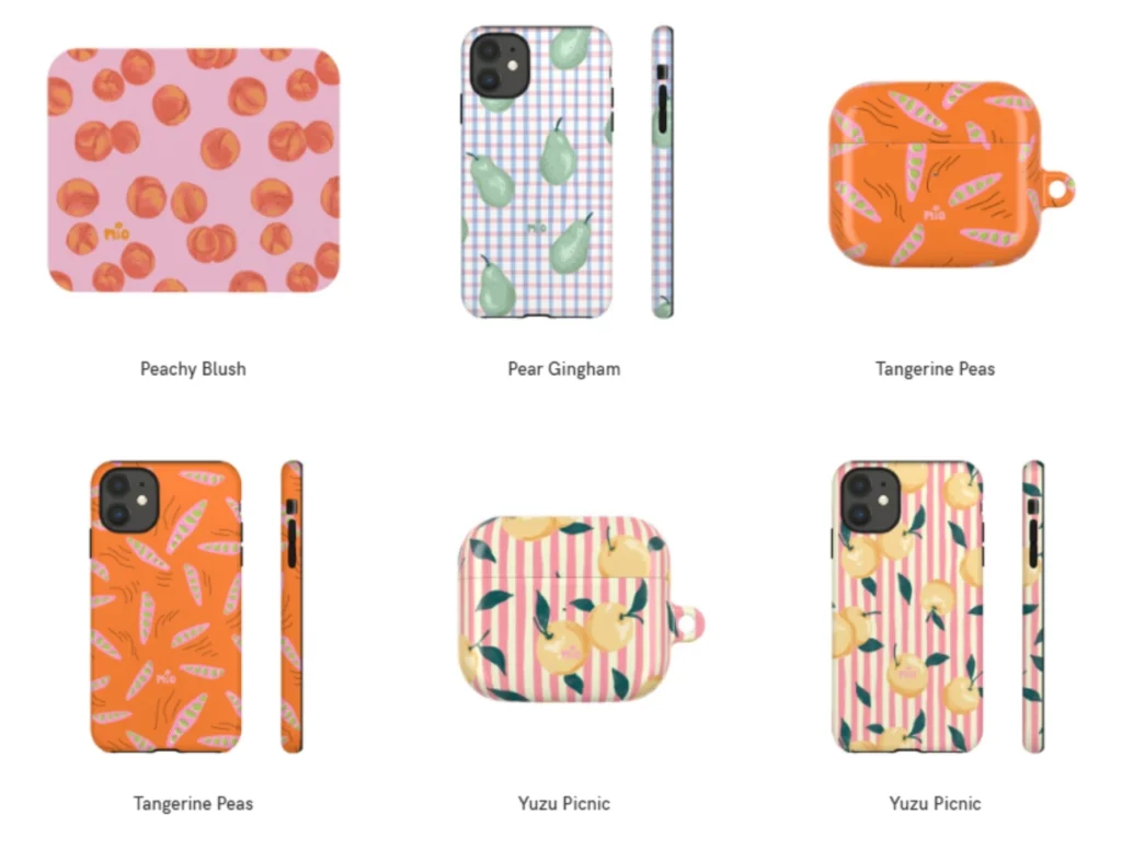 Best stylish phone case for iPhone, Samsung, Google Pixel with floral design – perfect blend of protection and aesthetics